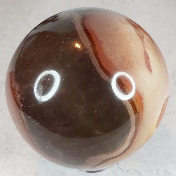 Desert Jasper Sphere | Grounding • Vitality • Connection to Earth - Picture 11 of 11